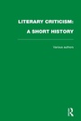 Cover: Literary Criticism - Routledge