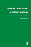 Cover: Literary Criticism - Routledge