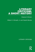 Cover: Literary Criticism: A Short History - Routledge