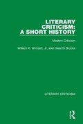Cover: Literary Criticism: A Short History - Routledge