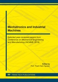 Cover: Mechatronics and Industrial Machines - Trans Tech Publications Ltd