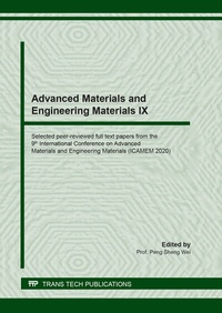 Enlarge image Cover: Advanced Materials and Engineering Materials IX - Trans Tech Publications Ltd