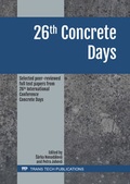 Cover: 26th Concrete Days - Trans Tech Publications Ltd