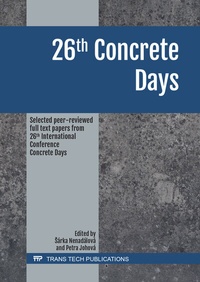 Abbildung von: 26th Concrete Days - Trans Tech Publications Ltd