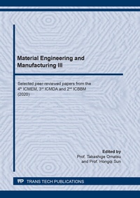 Abbildung von: Material Engineering and Manufacturing III - Trans Tech Publications Ltd