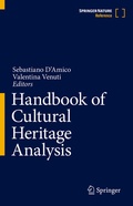 Cover: Handbook of Cultural Heritage Analysis - Springer