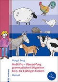 Cover: MuSE-Pro - &Uuml;berpr&uuml;fung grammatischer F&auml;higkeiten bei 5- bis 8-j&auml;hrigen Kindern - Ernst Reinhardt Verlag