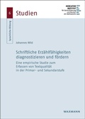 Cover: Schriftliche Erz&auml;hlf&auml;higkeiten diagnostizieren und f&ouml;rdern - Waxmann