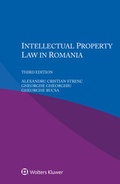 Cover: Intellectual Property Law in Romania - Kluwer Law International