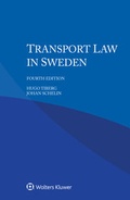 Cover: Transport Law in Sweden - Kluwer Law International