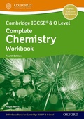 Cover: Cambridge IGCSE (R) & O Level Complete Chemistry: Workbook Fourth Edition - Oxford University Press