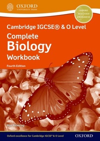 Enlarge image Cover: Cambridge IGCSE (R) & O Level Complete Biology: Workbook Fourth Edition - Oxford University Press