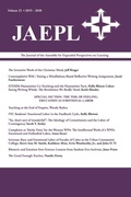 Cover: Jaepl 25 (2020) - Parlor Press