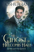 Cover: The Ghost of Hillcomb Hall (Darkly Enchanted Romance, #2) - Moody Boxfan Books