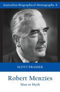 Cover: Robert Menzies - Connor Court Publishing Pty Ltd