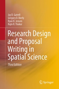 Abbildung von: Research Design and Proposal Writing in Spatial Science - Springer