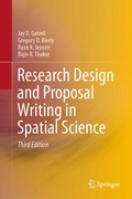 Cover: Research Design and Proposal Writing in Spatial Science - Springer