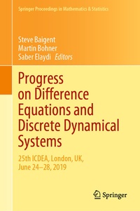Abbildung von: Progress on Difference Equations and Discrete Dynamical Systems - Springer
