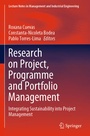 Cover: Research on Project, Programme and Portfolio Management - Springer