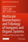 Cover: Multiscale Biomechanics and Tribology of Inorganic and Organic Systems - Springer