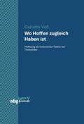 Cover: Wo Hoffen zugleich Haben ist - wbg Academic in Herder