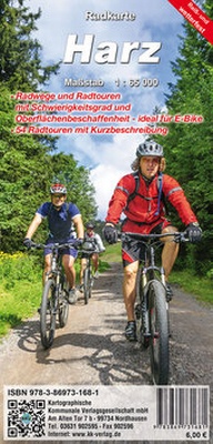 Abbildung von: Radkarte Harz - KKV
