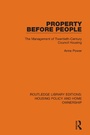 Cover: Property Before People - Routledge