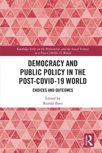 Abbildung von: Democracy and Public Policy in the Post-COVID-19 World - Routledge India