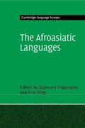 Cover: The Afroasiatic Languages - Cambridge University Press