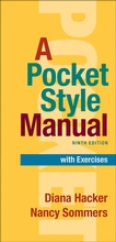 Cover: A Pocket Style Manual with exercises - Bedford/Saint Martin's