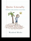Cover: Quite Literally - Routledge