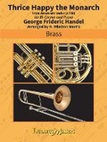 Cover: Thrice Happy the Monarch for Trumpet and Piano - Alfred Music