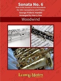 Cover: Sonata No. 6 for Alto Saxophone - Alfred Music