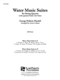 Cover: Water Music Suite for String Quartet - Alfred Music