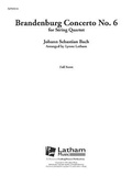 Cover: Brandenburg Concerto No. 6 for String Quartet - Alfred Music