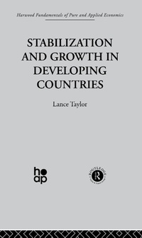 Enlarge image Cover: Stabilization and Growth in Developing Countries - Taylor & Francis