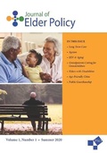 Cover: Journal of Elder Policy - Westphalia Press