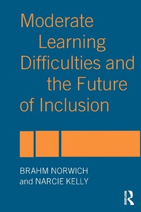 Enlarge image Cover: Moderate Learning Difficulties and the Future of Inclusion - Routledge