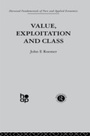 Cover: Value, Exploitation and Class - Taylor & Francis