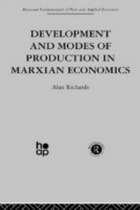 Enlarge image Cover: Development and Modes of Production in Marxian Economics - Routledge