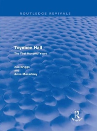 Enlarge image Cover: Toynbee Hall (Routledge Revivals) - Routledge