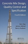 Cover: Concrete Mix Design, Quality Control and Specification - CRC Press