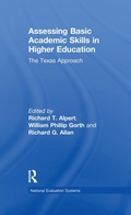 Cover: Assessing Basic Academic Skills in Higher Education - Routledge