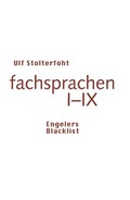 Cover: fachsprachen I-IX - Urs Engeler