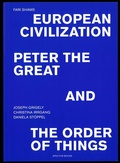 Cover: European Civilization, Peter and the Great, and the Order of Things - Spector Books