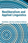 Cover: Neoliberalism and Applied Linguistics - Routledge