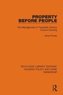 Cover: Property Before People - Routledge