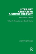 Cover: Literary Criticism: A Short History - Routledge