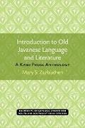 Cover: Introduction to Old Javanese Language and Literature - University of Michigan, Centre for South and Southeast Asian Studies
