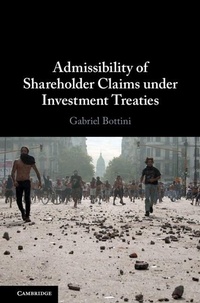 Abbildung von: Admissibility of Shareholder Claims under Investment Treaties - Cambridge University Press